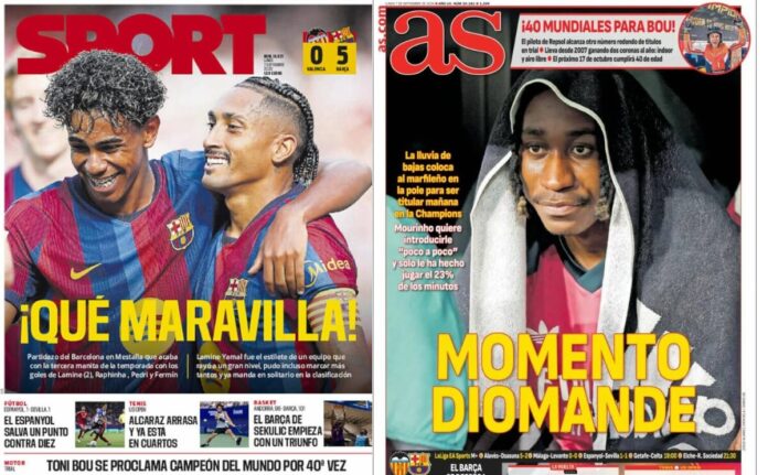 Portadas Deportivas Lunes 7/9/2026