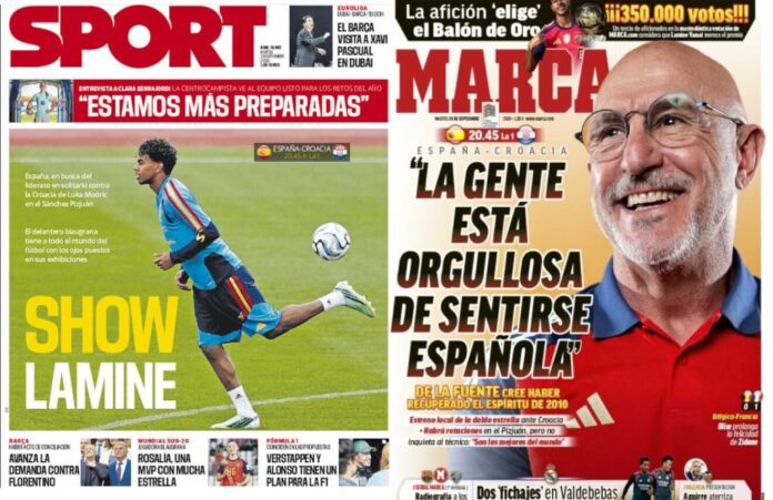 Portadas Deportivas Martes 29/9/2026