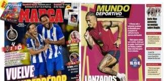 Portadas Deportivas Domingo 6/9/2026 | Marca, As, Sport, Mundo Deportivo Portadas Deportivas Domingo 6/9/2026