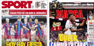 Portadas Deportivas Domingo 13/9/2026 | Marca, As, Sport, Mundo Deportivo Portadas Deportivas Domingo 13/9/2026