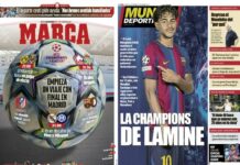 Portadas Deportivas Martes 8/9/2026 | Marca, As, Sport, Mundo Deportivo Portadas Deportivas Martes 8/9/2026