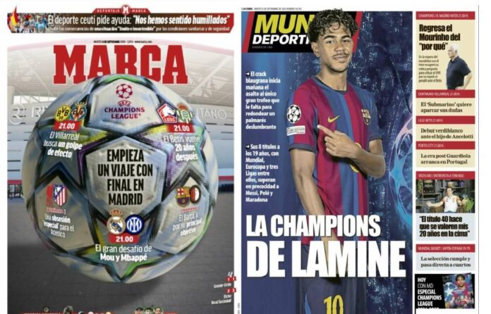 Portadas Deportivas Martes 8/9/2026