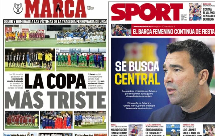 Portadas Deportivas Viernes 30/10/2026