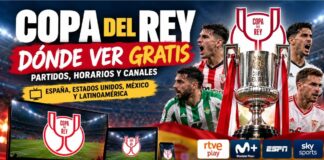 Dónde ver la Copa del Rey GRATIS Online y por TV