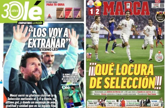 Portadas Deportivas Miércoles 7/10/2026 Portadas Deportivas Miércoles 7/9/2026