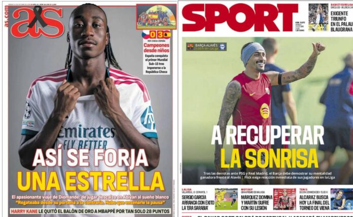 Portadas Deportivas Sábado 31/10/2026
