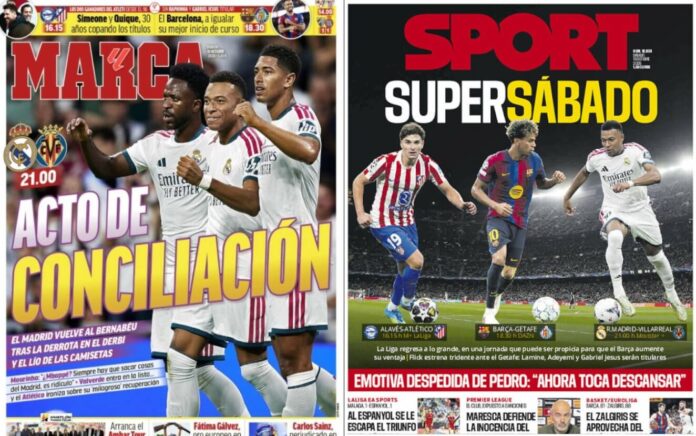 Portadas Deportivas Sábad0 10/10/2026