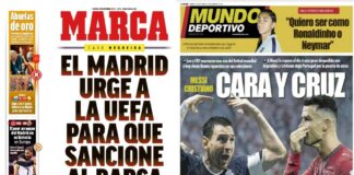 Portadas Deportivas Viernes 2/10/2026 | Marca, As, Sport, Mundo Deportivo