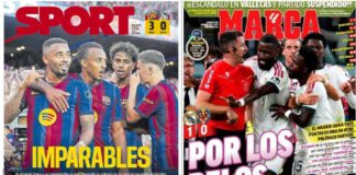 Portadas Deportivas Domingo 11/10/2026 | Marca, As, Sport, Mundo Deportivo Portadas Deportivas Domingo 11/10/2026
