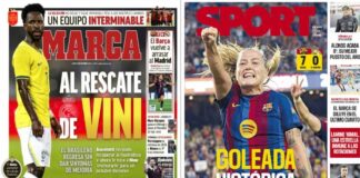 Portadas Deportivas Lunes 5/9/2026 | Marca, As, Sport, Mundo Deportivo
