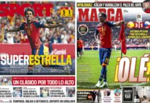 Portadas Deportivas Domingo 4/10/2026 | Marca, As, Sport, Mundo Deportivo