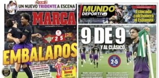 Portadas Deportivas Domingo 18/10/2026 | Marca, As, Sport, Mundo Deportivo Portadas Deportivas Domingo 18/10/2026