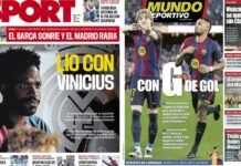 Portadas Deportivas Lunes 12/10/2026 | Marca, As, Sport, Mundo Deportivo