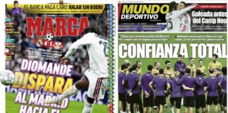 Portadas Deportivas Jueves 22/10/2026 | Marca, As, Sport, Mundo Deportivo