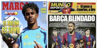 Portadas Deportivas Martes 6/9/2026 | Marca, As, Sport, Mundo Deportivo